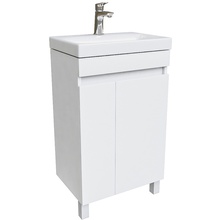 Iddis Zodiac ZOD5CDFi95K Напольная Белая 50 Тумба с раковиной 35,3x50,9x88,5 см, Россия - фото 1 - фото 3