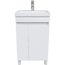 Iddis Zodiac ZOD5CDFi95K Напольная Белая 50 Тумба с раковиной 35,3x50,9x88,5 см, Россия - фото 1 - фото 1