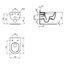 Ideal Standard Blend Curve T4655MA Унитаз подвесной 54x35,5x34 см, Бельгия - фото 5
