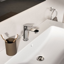 Ideal Standard Ceralife O BE111AA Для раковины Хром с д/к Смеситель 14,8x4,8x15,4 см, для раковины, Бельгия - фото 1 - фото 4