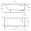 Ideal Standard Connect Air T362201 180x80 Акриловая ванна 180x80x46,5 см, Бельгия - фото 5