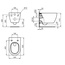Ideal Standard I.Life O T568001 Унитаз подвесной 53x34x35,5 см, Бельгия - фото 5