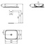 Ideal Standard i.life T572801 55х40 накладная, белая Раковина 40x55x13 см, Бельгия - фото 2