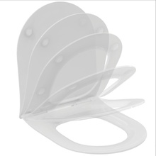 Ideal Standard La Dolce Vita E266701 Быстросъемное с микролифтом Белый Крышка-сиденье 44x36x5 см, Бельгия - фото 1 - фото 4