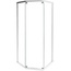 IDO Showerama 10-5 558.202.00.1 90х90 Передняя панель душевой кабины 90x90x194,8 см, Финляндия - фото 1