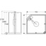 IDO Showerama 10-5 558.209.00.1 Передняя панель душевой кабины с дверью 90x90x215 см, Финляндия - фото 2