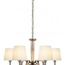 ILamp Alesti P2424-6 Nickel Люстра подвесная Италия - фото 1 - фото 2