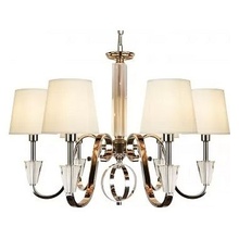 ILamp Alesti P2424-6 Nickel Люстра подвесная Италия - фото 1 - фото 1