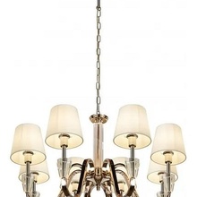 ILamp Alesti P2424-8 Nickel Люстра подвесная Италия - фото 1 - фото 3