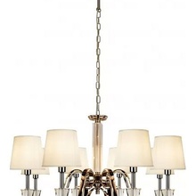 ILamp Alesti P2424-8 Nickel Люстра подвесная Италия - фото 1 - фото 2