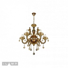 ILamp Asia 81069-6 BR Люстра подвесная Италия - фото 1 - 3 ILamp Asia 81069-6 BR Люстра подвесная Италия - фото 1 - фото 3