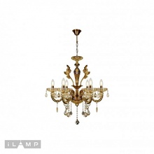 ILamp Asia 81069-6 BR Люстра подвесная Италия - фото 1 ILamp Asia 81069-6 BR Люстра подвесная Италия - фото 1 - фото 1