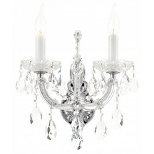 ILamp Diamond W6071-2 CR+CL Бра 30x33 см, Италия - фото 1 - фото 1