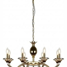 ILamp Flo YT2049-8 GD+COG Люстра подвесная Италия - фото 1 - фото 3