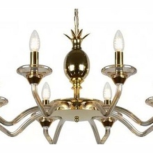 ILamp Flo YT2049-8 GD+COG Люстра подвесная Италия - фото 1 - фото 4