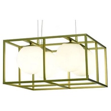 ILamp Golden P2484-4 GD Люстра подвесная 43x43 см, Италия - фото 1 - фото 1