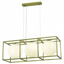 ILamp Golden P2484-3 GD Люстра подвесная 73x25 см, Италия - фото 1 - фото 2