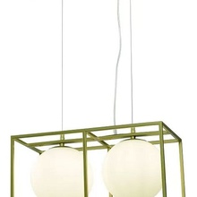 ILamp Golden P2484-2 GD Потолочный светильник 49x25 см, Италия - фото 1 - фото 2