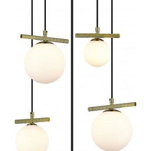 ILamp Golden 2134-6D BR+MBK Потолочный светильник Италия - фото 1 - фото 2