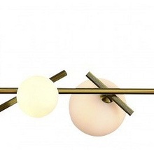 ILamp Golden 2134-6L BR+MBK Потолочный светильник 130x27x120 см, Италия - фото 1 - фото 3