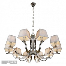 ILamp Hilton 6943-10 CR Люстра подвесная Италия - фото 1 - фото 2