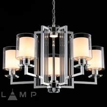 ILamp King RM6201-5 CR+CL Люстра подвесная Италия - фото 1 - фото 2