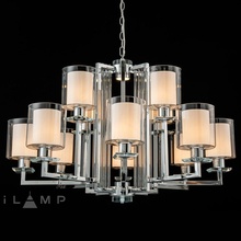 ILamp King RM6201-8+4 CR+CL Люстра подвесная Италия - фото 1 - фото 2