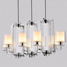 ILamp King RM6201-8P CR+CL Люстра 107x60x104 см, Италия - фото 1 - фото 2