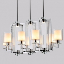 ILamp King RM6201-8P CR+CL Люстра 107x60x104 см, Италия - фото 1 - фото 1