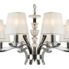 ILamp Omega RM5231/8CR Люстра подвесная Италия - фото 1 - фото 4