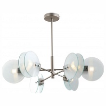 ILamp Panorama 15598-6 SN+CL Люстра Италия - фото 1 - 2 ILamp Panorama 15598-6 SN+CL Люстра Италия - фото 1 - фото 2