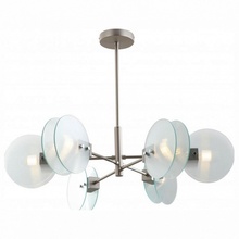 ILamp Panorama 15598-6 SN+CL Люстра Италия - фото 1 ILamp Panorama 15598-6 SN+CL Люстра Италия - фото 1 - фото 1