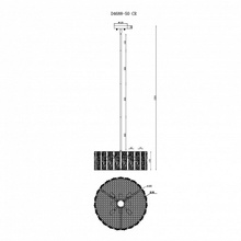 ILamp Panorama D4688-50 CR Потолочный светильник Италия - фото 1 - фото 3