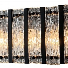 ILamp Panorama W4688-58 MBK+CR Настенный светильник 58,5x17 см, Италия - фото 1 - 2 ILamp Panorama W4688-58 MBK+CR Настенный светильник 58,5x17 см, Италия - фото 1 - фото 2