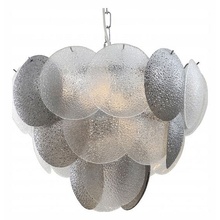 ILamp Rivoli 15617-9 CR+MULT Люстра подвесная Италия - фото 1 ILamp Rivoli 15617-9 CR+MULT Люстра подвесная Италия - фото 1 - фото 1