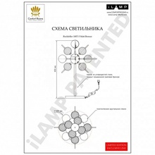 ILamp Rockfeller 100T-5 MBR Настольная лампа декоративная Италия - фото 1 - фото 4