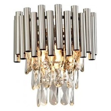 ILamp Savage W9510-1 NIC Настенный светильник 26x30 см, Италия - фото 1 ILamp Savage W9510-1 NIC Настенный светильник 26x30 см, Италия - фото 1 - фото 1