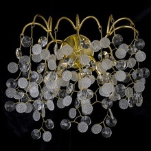 ILamp Savage W7204-3 GD Настенный светильник 30x35 см, Италия - фото 1 - 3 ILamp Savage W7204-3 GD Настенный светильник 30x35 см, Италия - фото 1 - фото 3