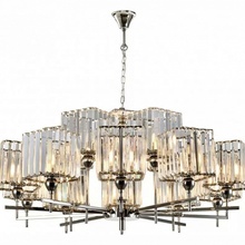 ILamp Staten Island P9514-10+5 NIC Люстра подвесная Италия - фото 1 - фото 2