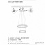 ILedex Axis 10112P/2-39W-3000K (6/4) BR Потолочный светильник Россия - фото 3