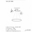 ILedex Axis 10112P/1-24W-3000K-D800 BR Потолочный светильник Россия - фото 3