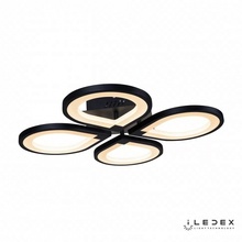 ILedex Clover 6885/4 BK Люстра потолочная 50x50x15 см, Россия - фото 1 - фото 3