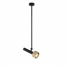 ILedex Delta 2361-1 BK+BR Точечный светильник 25x9x107 см, Россия - фото 1 - фото 4