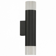 ILedex Delta 2365-2 BK+SL Бра 6x30 см, Россия - фото 1 - фото 1