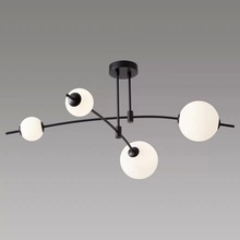 ILedex Epical 6827-4 BK+WH Люстра Россия - фото 1 - фото 3