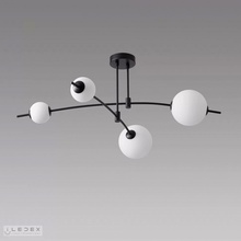 ILedex Epical 6827-4 BK+WH Люстра Россия - фото 1 - фото 2