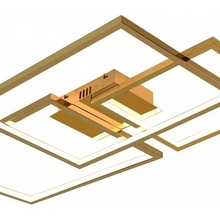 ILedex Grace 230/3A-50W-3000K GL Люстра потолочная 84,5x45,7x7,5 см, Россия - фото 1 - фото 2