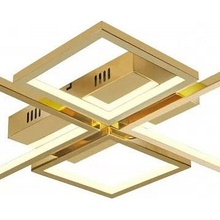 ILedex Grace 229/4-40W-3000K GL Люстра потолочная 62x62x6,5 см, Россия - фото 1 - фото 2