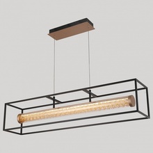 ILedex Look 4737-90 MBK+SGD Потолочный светильник 90x21x21 см, Россия - фото 1 - фото 2