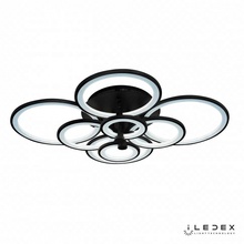 ILedex Ring A001/8 BK Люстра потолочная 103x79x20 см, Россия - фото 1 - фото 3